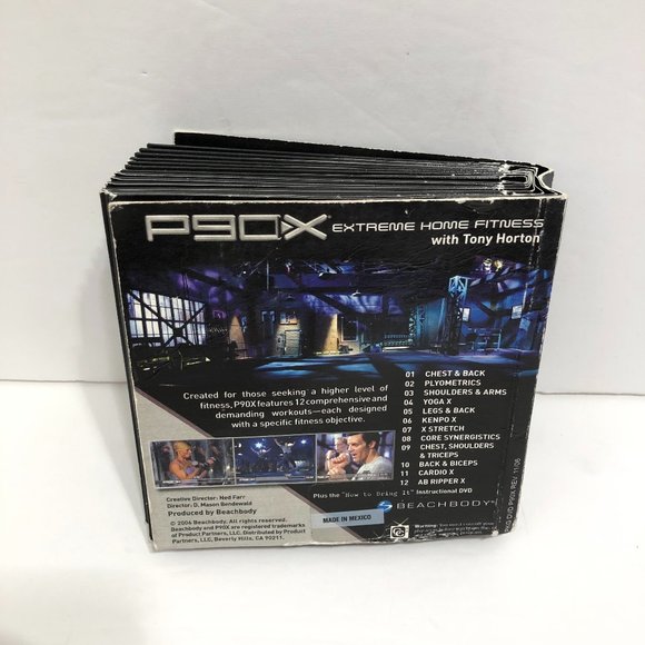P90X Extreme Home Fitness DVD Set Complete Workout - Picture 5 of 6